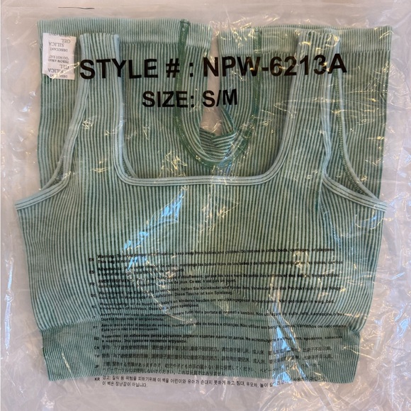 Zenana Ribbed Seamless Romper – Size S/M - Picture 2 of 2